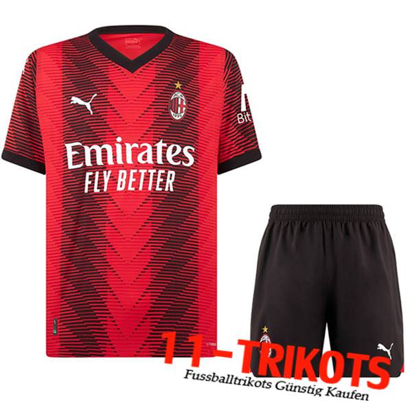 AC Milan Heimtrikot + Shorts 2023/2024