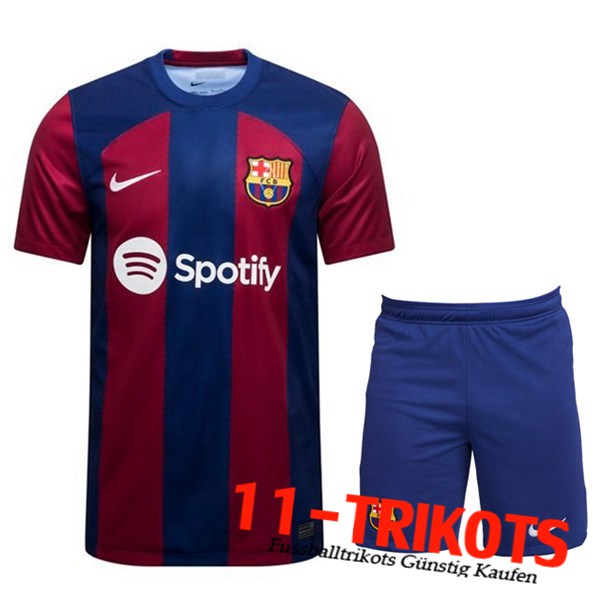 FC Barcelona Heimtrikot + Shorts 2023/2024