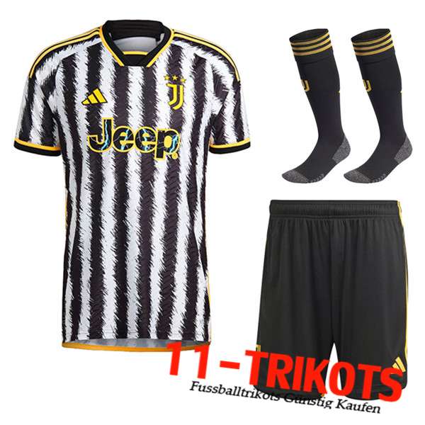 Juventus Heimtrikot (Shorts + Socken) 2023/2024