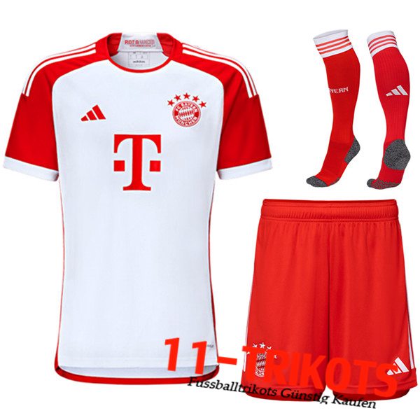 Bayern München Heimtrikot (Shorts + Socken) 2023/2024