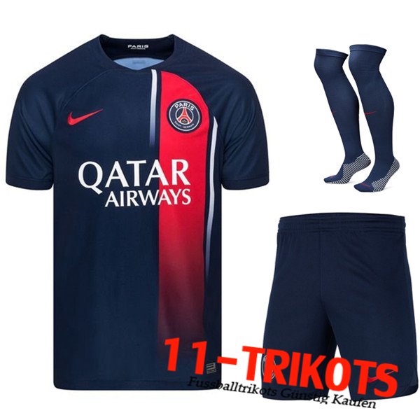 PSG Heimtrikot (Shorts + Socken) 2023/2024