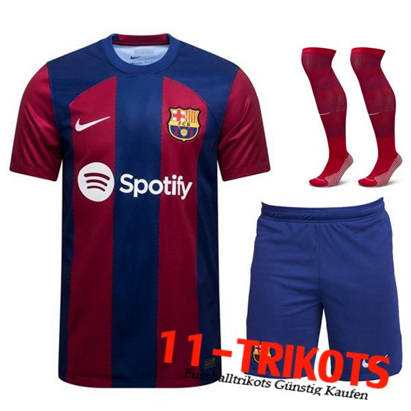 FC Barcelona Heimtrikot (Shorts + Socken) 2023/2024