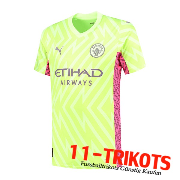 Manchester City Fussball Trikots Torhuter Shine Grün 2023/2024