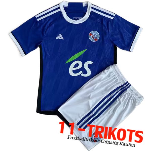 RC Strasbourg Kinder Heimtrikot 2023/2024