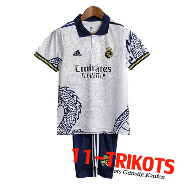 Real Madrid Fussball Trikots Kinder Special Edition Weiß 2023/2024