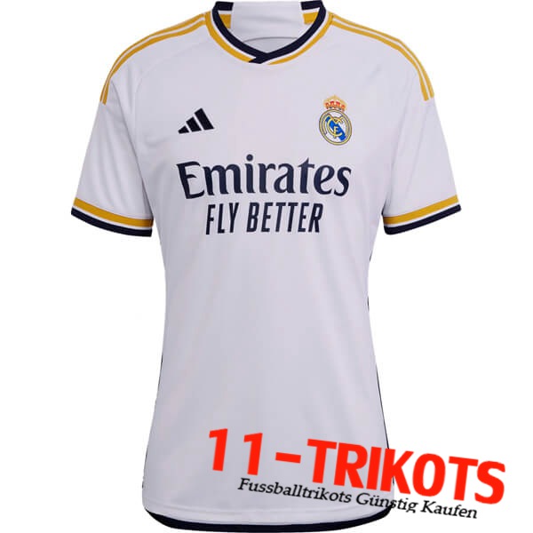 Neues Real Madrid Damen Heimtrikot 2023/2024