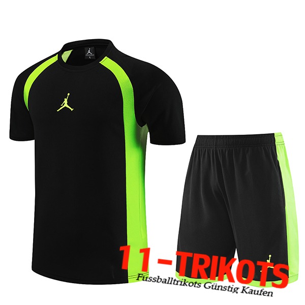 Jordan Trainingstrikot + Shorts Schwarz 2023/2024