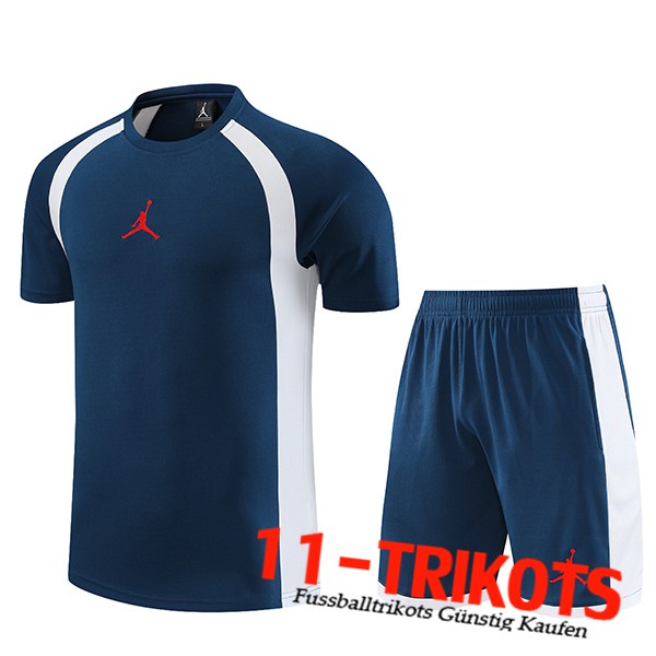 Jordan Trainingstrikot + Shorts Navy blau 2023/2024
