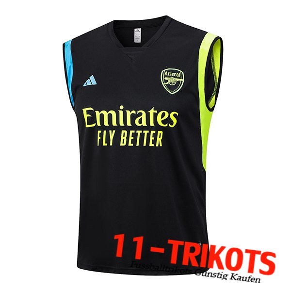 Arsenal Trainings-Tanktop Schwarz 2023/2024 -03