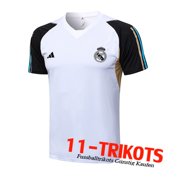 Real Madrid Trainingstrikot Weiß 2023/2024 -04