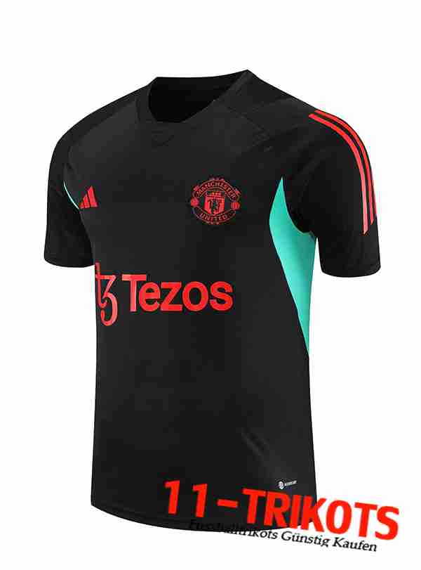 Manchester United Trainingstrikot Schwarz 2023/2024 -03