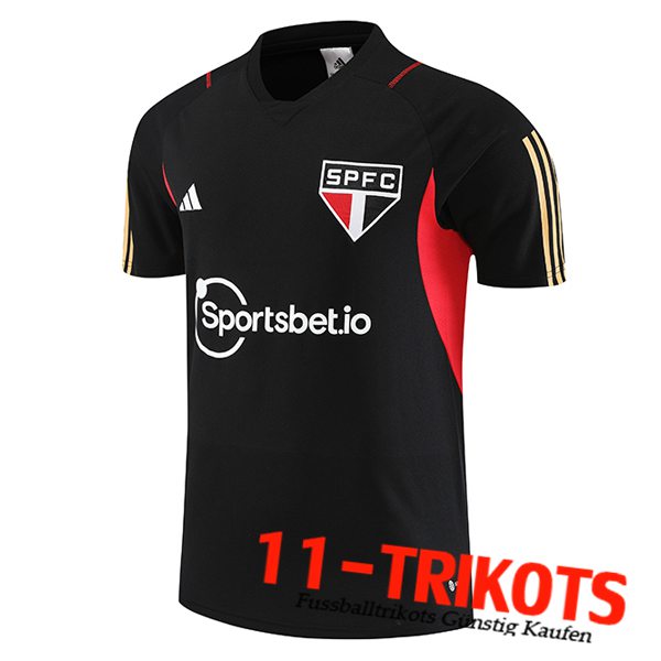 Sao Paulo FC Trainingstrikot Schwarz 2023/2024 -04
