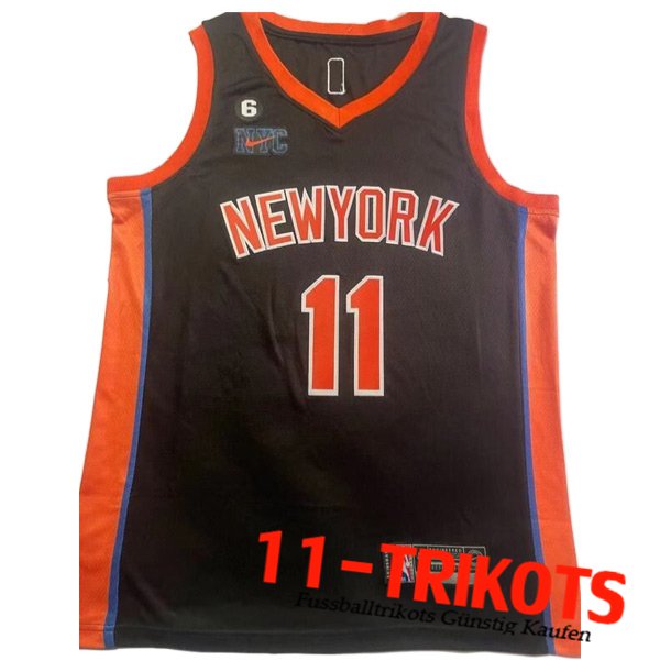 New York Knicks Trikots (NEWYORK #11) 2023/24 Schwarz
