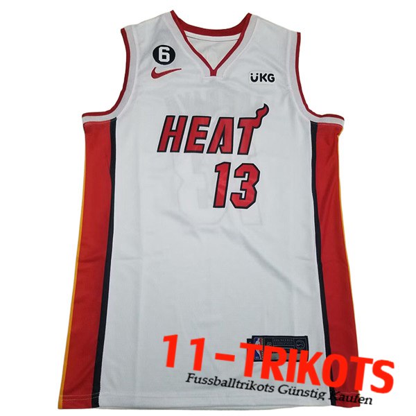 Miami Heat Trikots (ADEBAYO #13) 2023/24 Weiß -07