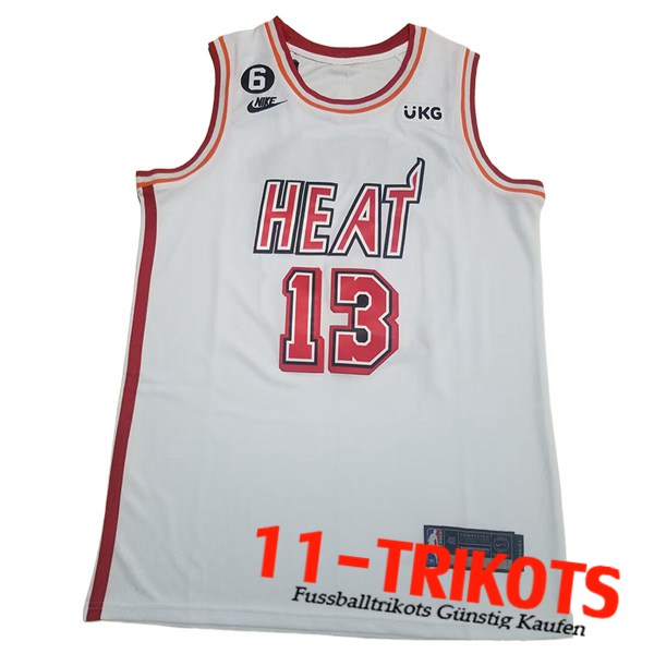 Miami Heat Trikots (ADEBAYO #13) 2023/24 Weiß -06