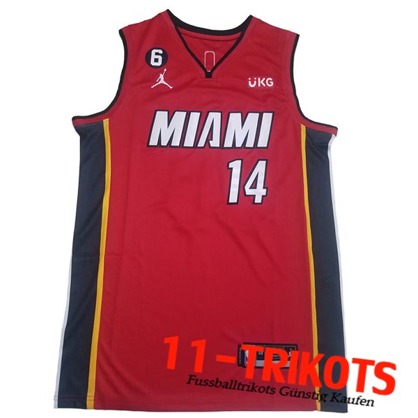 Miami Heat Trikots (HERRO #14) 2023/24 Rot