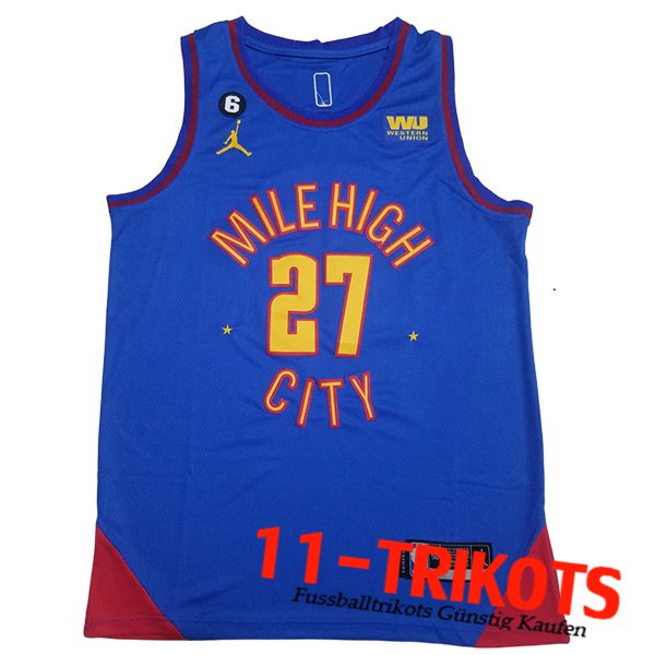 Denver Nuggets Trikots (MURRAY #27) 2023/24 Blau