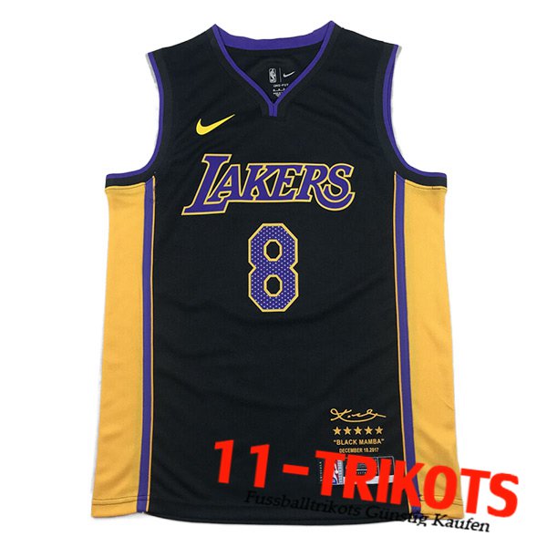 Los Angeles Lakers Trikots (BRYANT #8) 2023/24 Schwarz