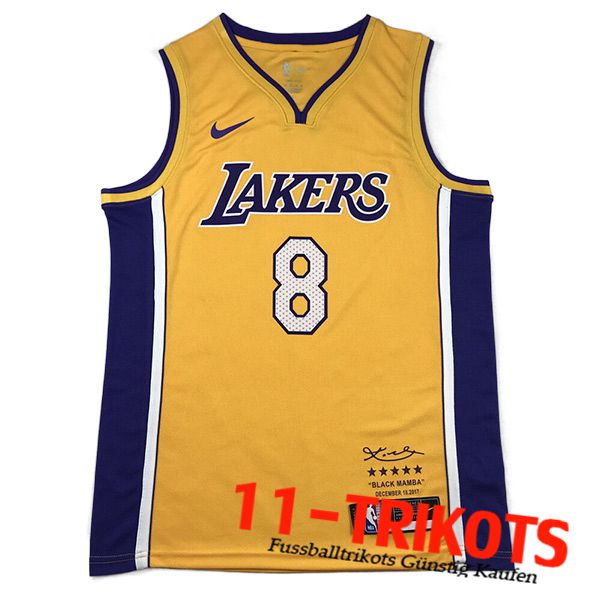 Los Angeles Lakers Trikots (BRYANT #8) 2023/24 Gelb
