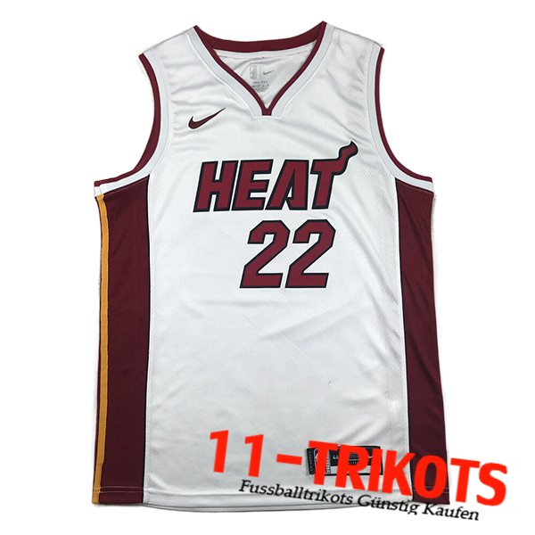 Miami Heat Trikots (BUTLER #22) 2023/24 Weiß -06