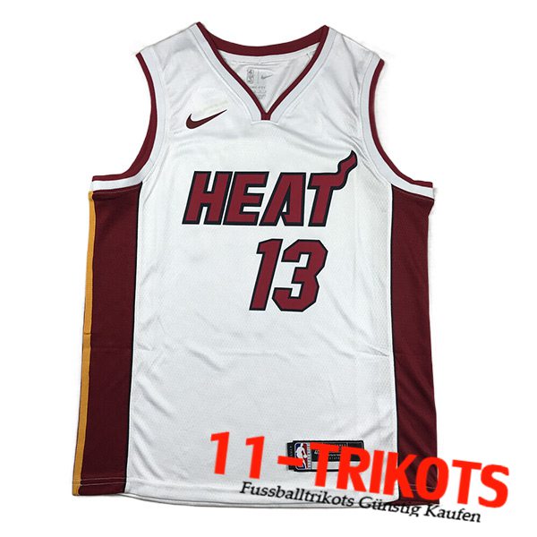 Miami Heat Trikots (ADEBAYO #13) 2023/24 Weiß -05