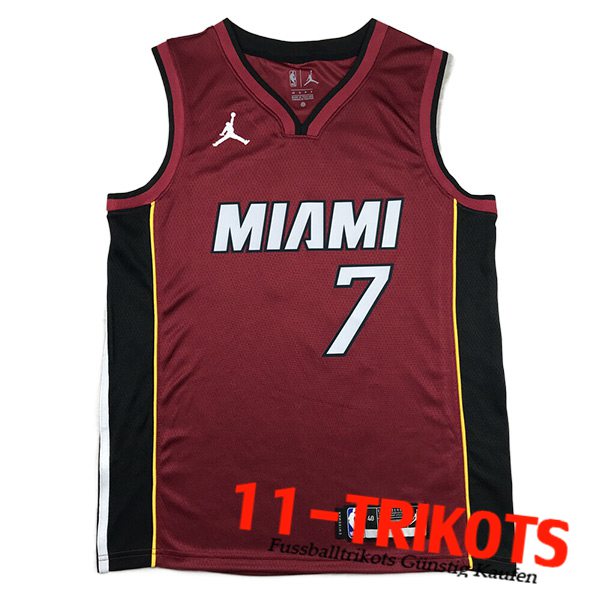 Miami Heat Trikots (LOWRY #7) 2023/24 Rot
