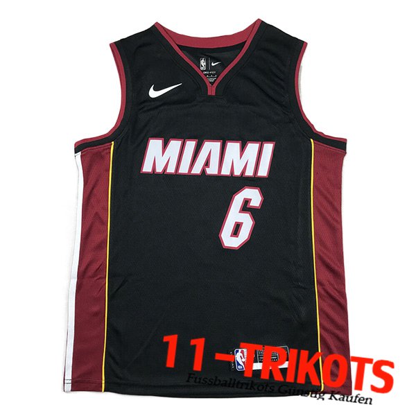 Miami Heat Trikots (JAMES #6) 2023/24 Schwarz
