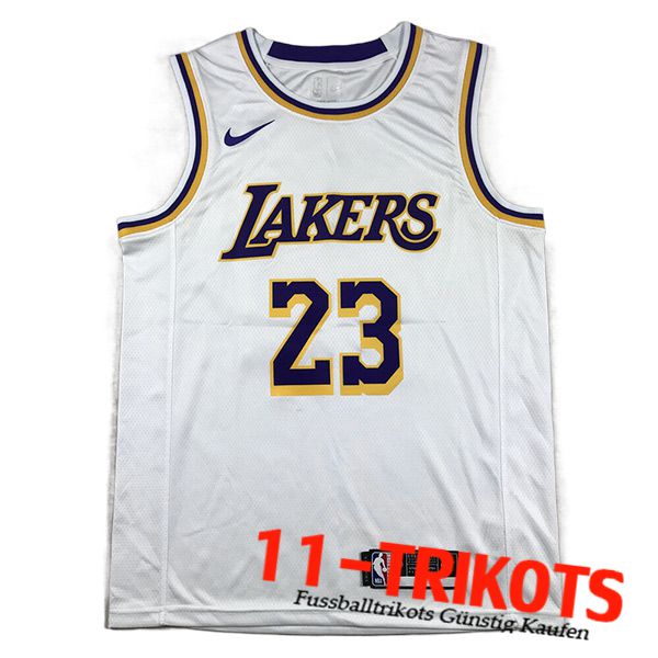 Los Angeles Lakers Trikots (JAMES #23) 2023/24 Weiß