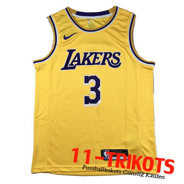 Los Angeles Lakers Trikots (DAVIS #3) 2023/24 Gelb