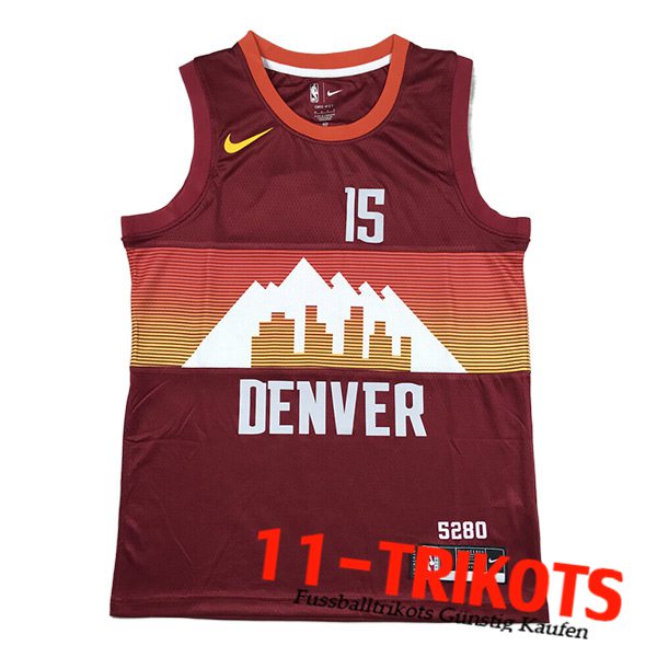 Denver Nuggets Trikots (JOKIC #15) 2023/24 Rot