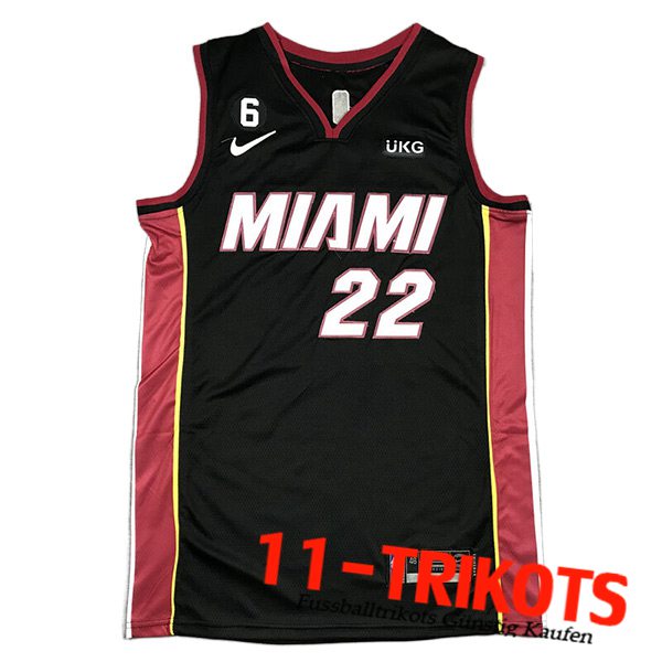 Miami Heat Trikots (BUTLER #22) 2023/24 Schwarz -03
