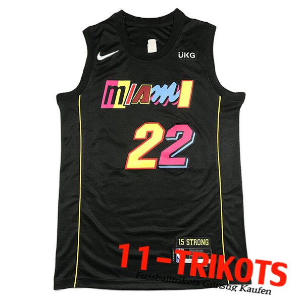 Miami Heat Trikots (BUTLER #22) 2023/24 Schwarz -02