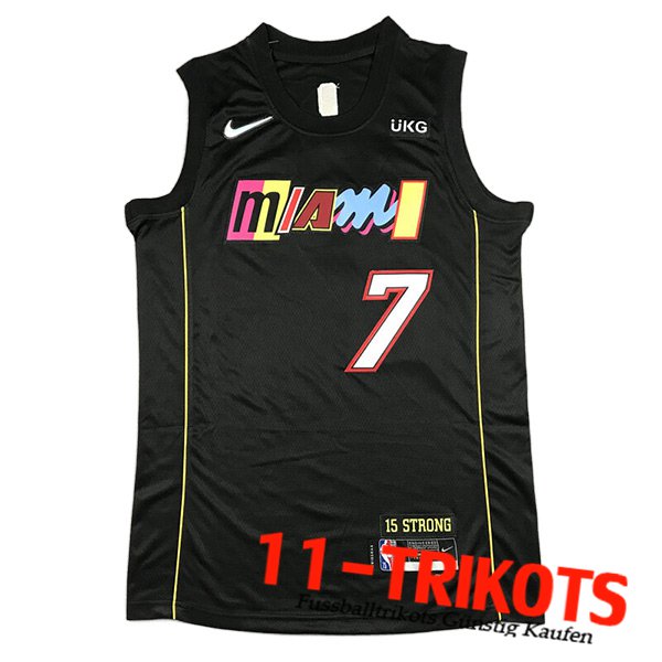 Miami Heat Trikots (LOWRY #7) 2023/24 Schwarz -02