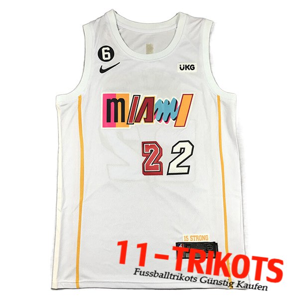 Miami Heat Trikots (BUTLER #22) 2023/24 Weiß -04