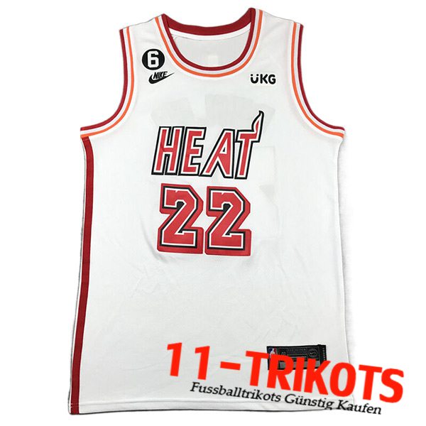 Miami Heat Trikots (BUTLER #22) 2023/24 Weiß -03