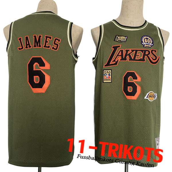 Los Angeles Lakers Trikots (JAMES #6) 2023/24 Braun