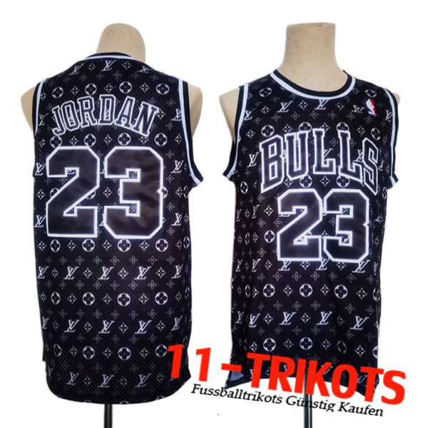 Chicago Bulls Trikots (JORDAN #23) 2023/24 Schwarz -06