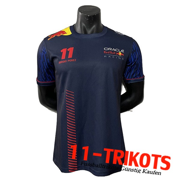 RedBull Racing Team T-Shirt F1 Navy blau 2023 -03