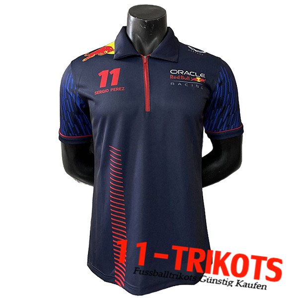 RedBull Racing Team Polo F1 Navy blau 2023 -02