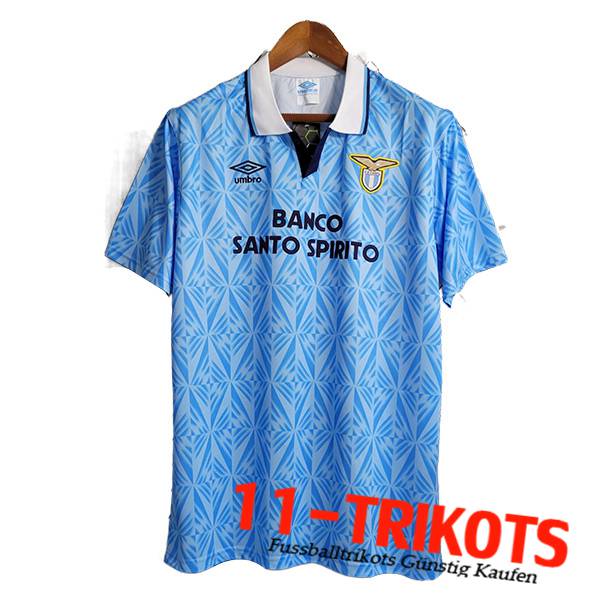 SS Lazio Fussball Trikots Retro Heimtrikot 1991/1992