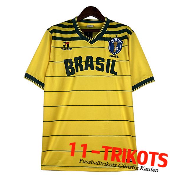 Brasilien Fussball Trikots Retro Heimtrikot 1984