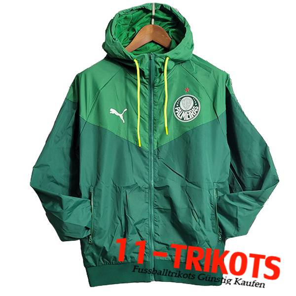 Palmeiras Windjacke Grün 2023/2024 -03