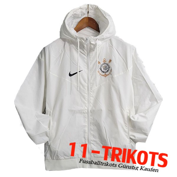 Corinthians Windjacke Weiß 2023/2024