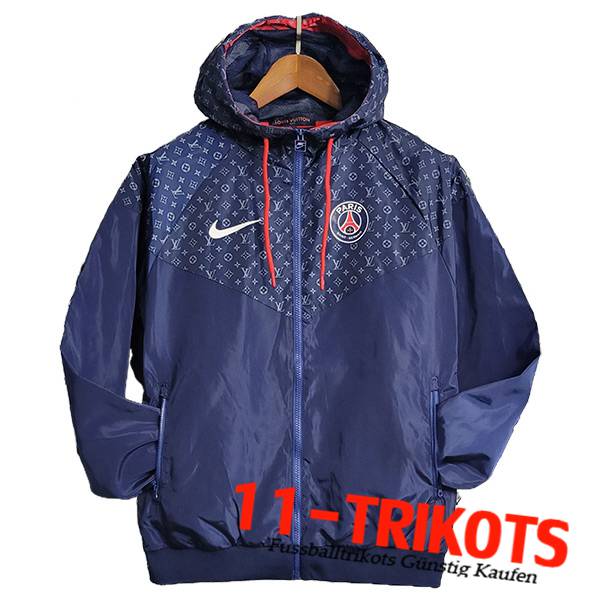 PSG Windjacke Navy blau 2023/2024