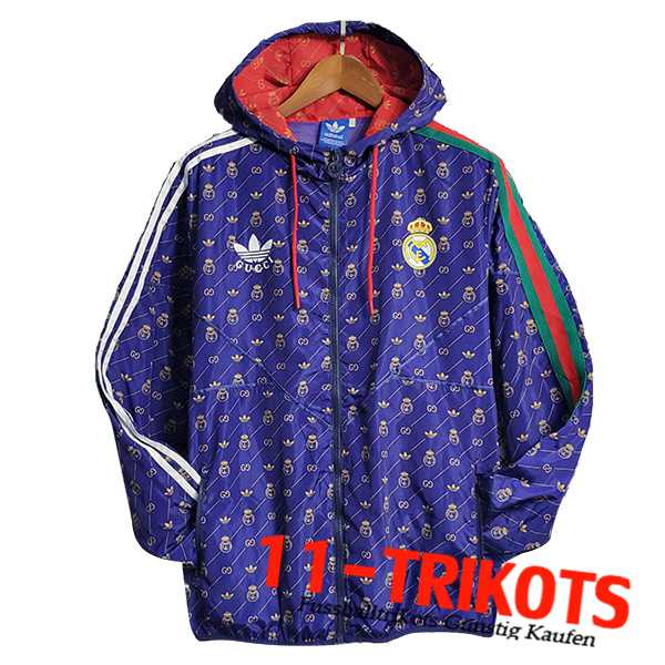 Real Madrid Windjacke lila 2023/2024