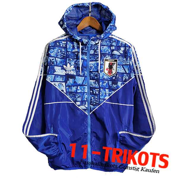 FC Japan Windjacke Blau 2023/2024