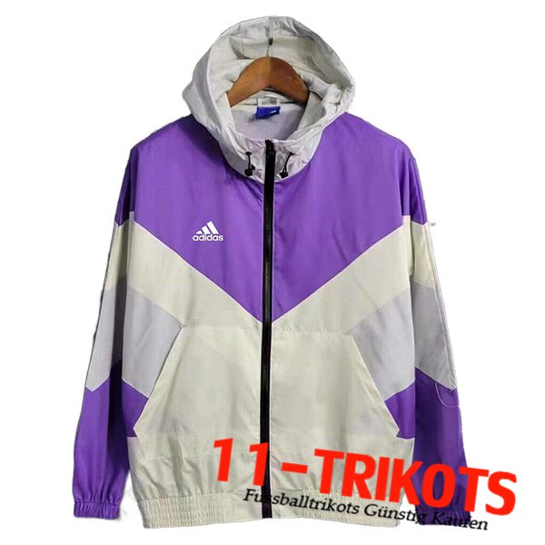 Adidas Windjacke lila/Grau 2023/2024