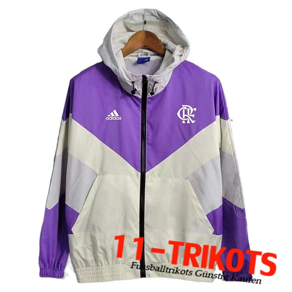 Flamengo Windjacke lila/Grau 2023/2024