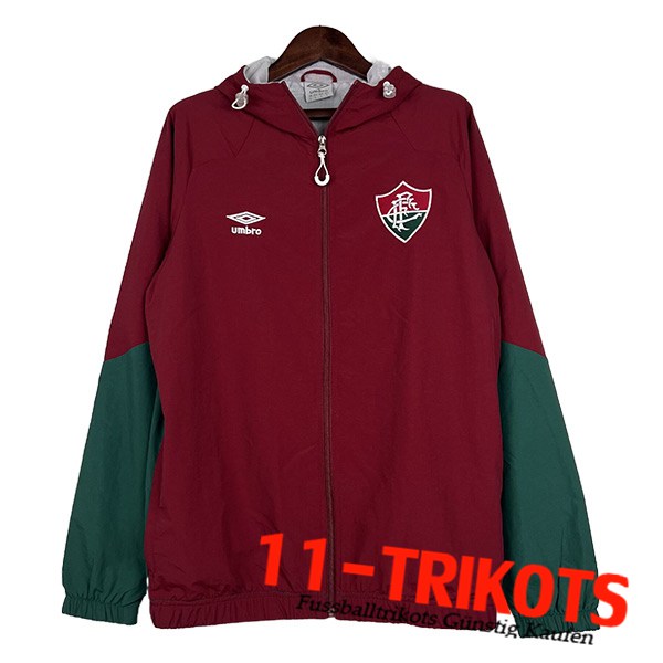 Fluminense Windjacke Rot/Grün 2023/2024