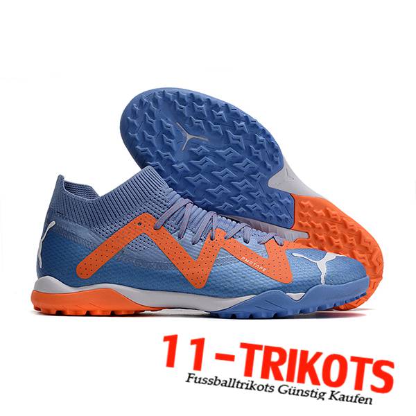 PUMA Fussballschuhe Future X Powercat Tokyo Match TF Blau/Orange